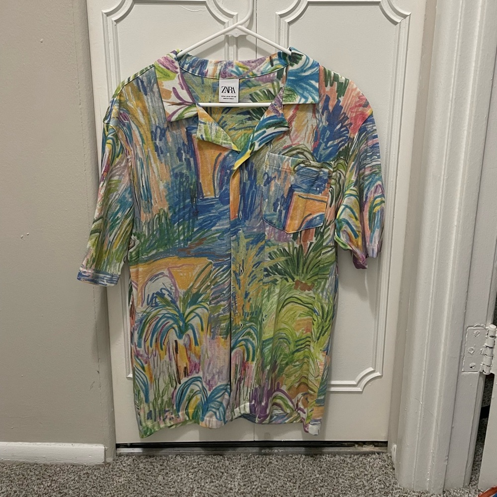 Zara button up